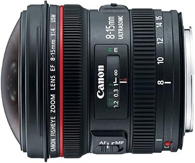 Canon EF 8-15mm f/4L Fisheye USM Ultra-Wide Zoom Lens