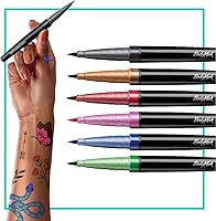 BIC BodyMark Temporary Tattoo Markers, Color Collection, 6-Count — image 3