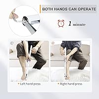 YehgoMade Long Handled Toenail Clippers 28in White — image 5