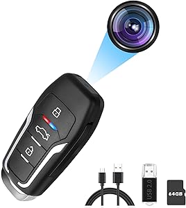 Yhsfsveh Hidden Camera Car Key