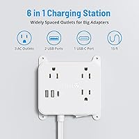 TROND Prime Mini Ⅱ 15FT Extension Cord Power Strip with USB-C — image 2