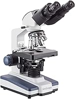 AmScope B120C-E5 Binocular Compound Microscope with 5MP Camera — image 4