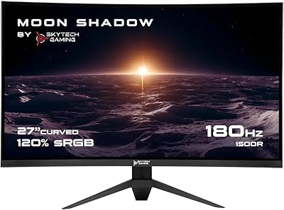 Skytech Gaming MT-MOONSHADOW 27-inch Curved Gaming Monitor