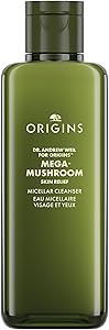 Origins Mega-Mushroom Micellar Cleanser 6.7 oz Review