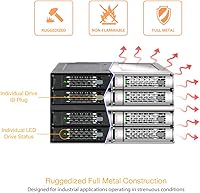 ICY DOCK ToughArmor MB508SP-B 8-Bay 2.5” SAS/SATA Hot Swap Backplane Enclosure — image 8