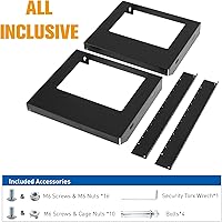 Tedgetal 12U Wall Mount Rack — image 6