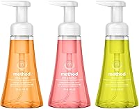 Method Foam Hand Soap Variety Pack, 10 oz (Lemon Mint, Pink Grapefruit, Orange Ginger) — image 1