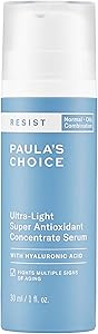 Paula's Choice RESIST Ultra-Light Antioxidant Serum with Coenzyme Q10, Niacinamide & Hyaluronic Acid, 1 Ounce Review