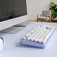 MOWUX Retro Typewriter Keyboard — image 3