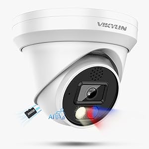 VIKYLIN 4K 8MP PoE IP Dome Camera Review