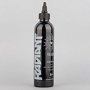 Radiant Colors Real Black Tattoo Outlining Ink 8oz Review