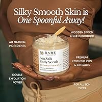 Bare Botanics Coconut Vanilla Body Scrub 24oz — image 6