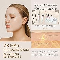 GONIM Face Mask with Hyaluronic Acid & Vitamin C (30mL, 10pcs) — image 2