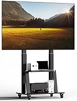 Duiliuu Mobile TV Cart Rolling TV Stand — image 1