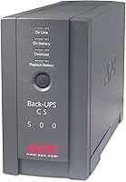 APC BK500BLK Back-UPS Battery Backup Surge Protector — image 1
