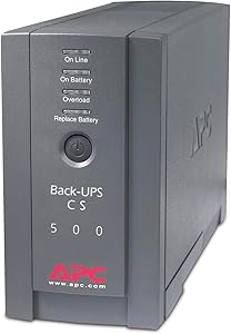 APC BK500BLK Back-UPS Battery Backup Surge Protector Review