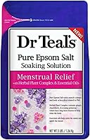 Dr Teal's Menstrual Relief Epsom Salt with Ginger & Herbal Plant Complex 3 lbs — image 1