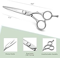 M.Steve 6-Inch Hair Cutting Scissors — image 2