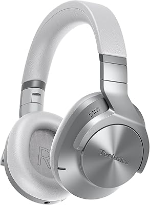 Technics EAH-A800-S Wireless Noise Cancelling Over-Ear Headphones
