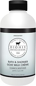 Dionis Goat Milk Skincare Unscented Body Wash 14.5oz Review