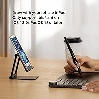 HUION Inspiroy Keydial KD200 Wireless Drawing Tablet — image 4