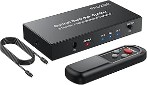 PROZOR Digital Audio Switcher Splitter PRR066 Review