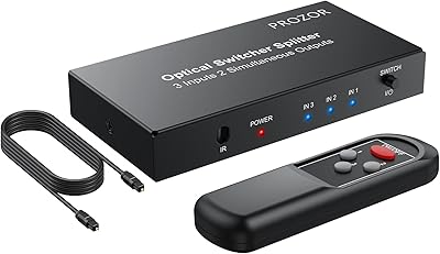 PROZOR Digital Audio Switcher Splitter PRR066