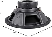 Rockford Fosgate R2D4-12 Prime 12” 4-Ohm Dual Voice Coil Subwoofer — image 6