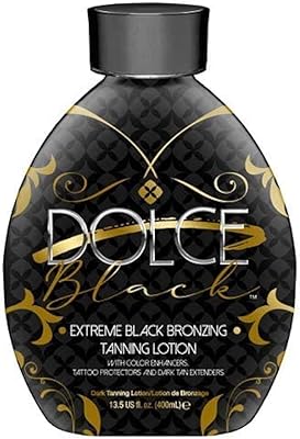 Dolce Black Bronzer Tanning Lotion 13.5oz