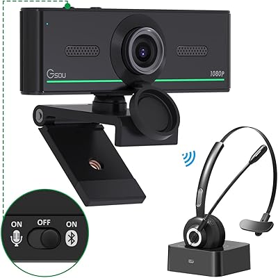 Gsou 1080P Webcam W20