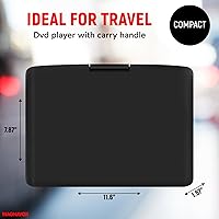 Magnavox MTFT754 Portable 11.6-Inch Swivel Screen DVD/CD Player — image 4