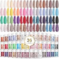 NKOOE 36 Colors Acrylic Nail Powder Set — image 1