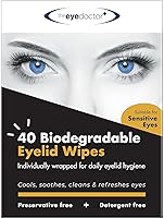 The Eye Doctor Biodegradable Eyelid Wipes - 80 Count — image 1
