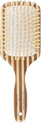 Olivia Garden Healthy Hair Eco-Friendly Bamboo Ionic Massage Hair Brush HH-4 (Paddle Large)