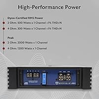 Rockville dB12 2000W Mono 2-Ohm Car Amplifier — image 5