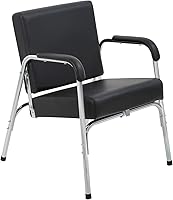 BestOffice Portable Salon Chair with Auto Tilt Seat Back, Black — image 1