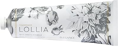 LOLLIA Elegance Handcreme 4 oz. White Amber & Mirabelle