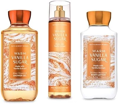 Bath & Body Works Warm Vanilla Sugar Set