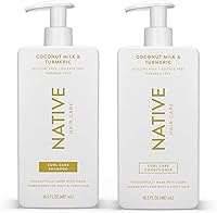Native Coconut & Turmeric Shampoo and Conditioner Set 16.5oz — image 1