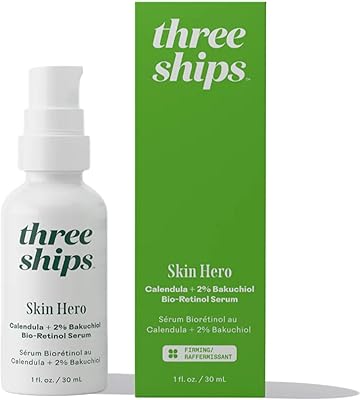 Three Ships SkinHero Calendula + 2% Bakuchiol Bio-Retinol Serum 1oz