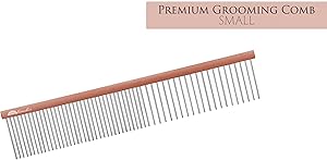 Kenchii Premium Satin Rose Gold Grooming Comb (Small) Review