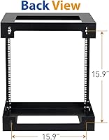 Tedgetal 12U Wall Mount Rack — image 4