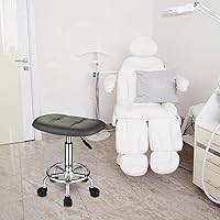 FNZIR Square Rolling Stool with Wheels — image 2