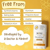 MONA BRANDS 100% Natural Deodorant for Kids - Vanilla Spice (2-Pack) — image 6