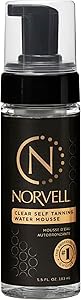 Norvell Essentials Clear Self Tanner Water Mousse 5.8oz Raspberry Almond Review