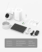 Aume JA-D300 Wireless Solar Security Cameras 2-Cam Kit — image 8
