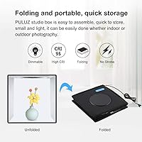 DEPTHLAN Foldable Photo Box 12 Background Colors LED Studio Kit — image 2