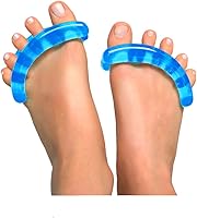 YogaToes Classic Gel Toe Stretcher & Spreader, Extra Small (Sapphire Blue) — image 1