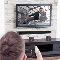 Pyle Home PCB4BK Mini Cube Bookshelf Speakers — image 2