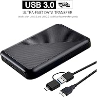Tianken 500GB Ultra Slim Portable External Hard Drive — image 4